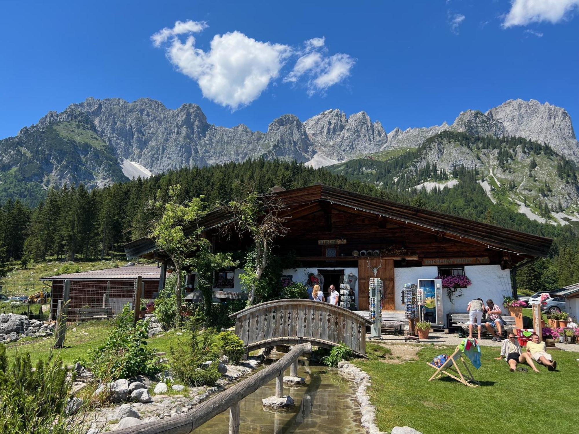 Chalet Belle Wild Going am Wilden Kaiser Buitenkant foto